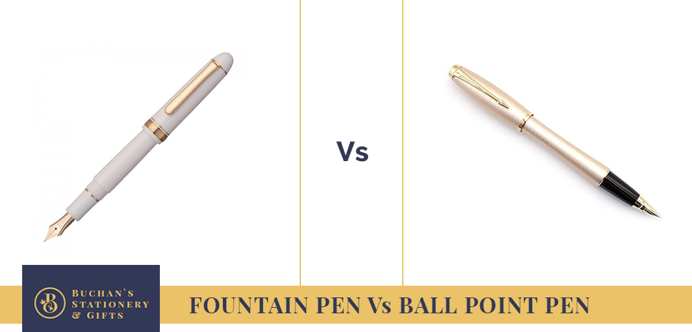 Fountain Pen vs Ballpoint Pen