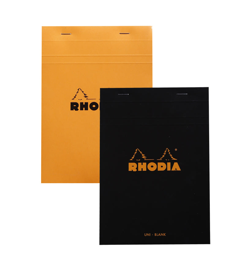 Rhodia N°16 Staplebound Pad - 148mm X 210mm (6 x 8 ¼ ") - A5 - Buchan's Kerrisdale Stationery