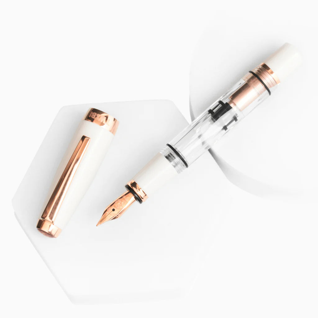 TWSBI - Diamond Mini White RoseGold V2 Fountain Pen – Buchan's