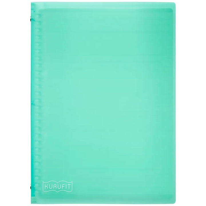 buy japanese stationery in vancouver canada and usa - MARUMAN - Kurufit Binder - B5 Size 26 Holes - Light Blue