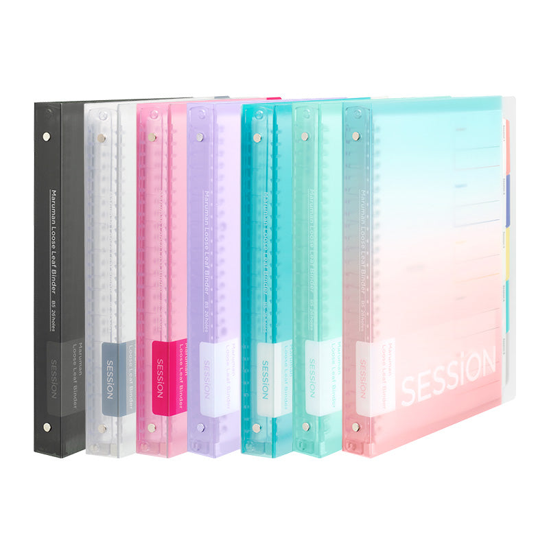 buy japanese stationery in vancouver canada - Vancouver Stationery Store - MARUMAN - SESSiON Binder - B5 Size 26 Holes - Gradation