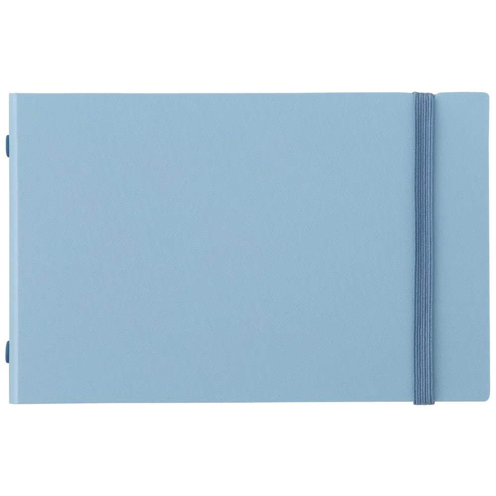 Buy Japanese Stationery in Vancouver Canada and the US - MARUMAN - INTO-ONE Mini Binder - Light Blue/Ivory