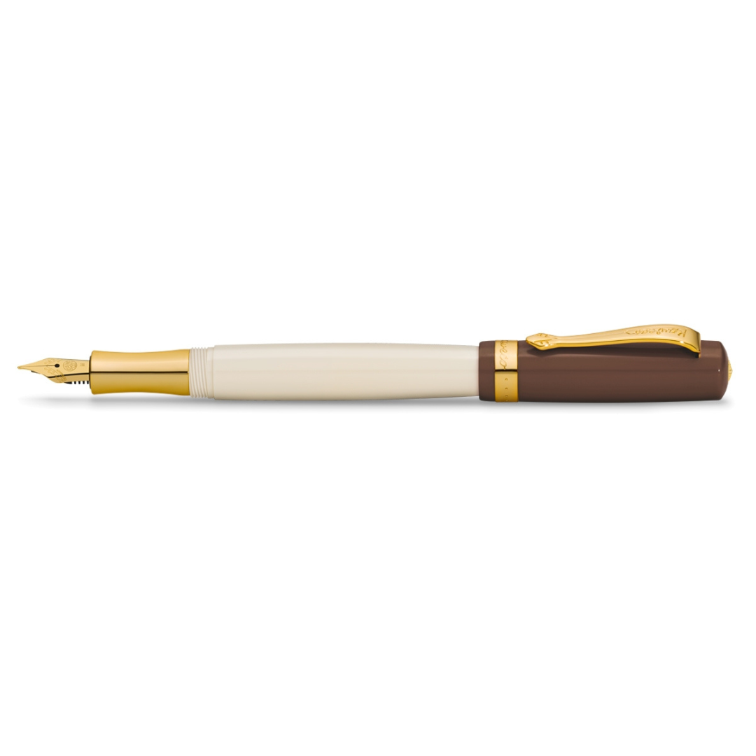 Kaweco - STUDENT Fountain Pen - 20's Jazz (Brown) - Free Shipping to US and Canada - Buchan's Kerrisdale Stationery Store