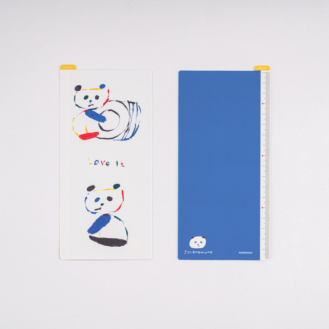Hobonichi Techo 2024 - Pencil Board - Jin Kitamura: Love it (Panda) WEEKS