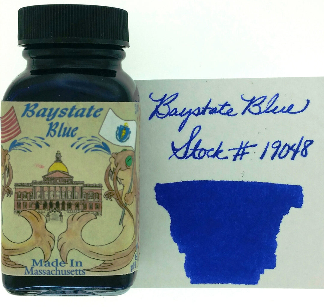 Noodler's Ink Bottled Fountain Pen Inks (3oz-90ml) - Baystate Blue - Buchan's Kerrisdale Stationery