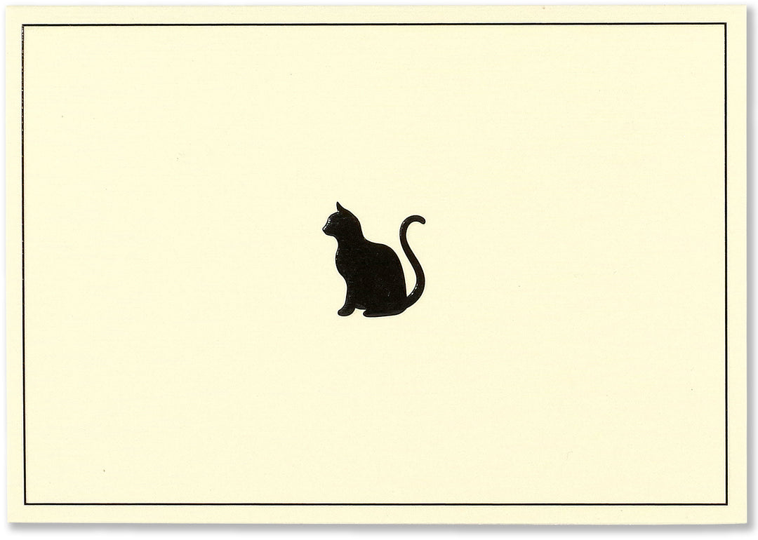 PETER PAUPER PRESS - BLACK CAT NOTE CARDS - Buchan's Kerrisdale Stationery