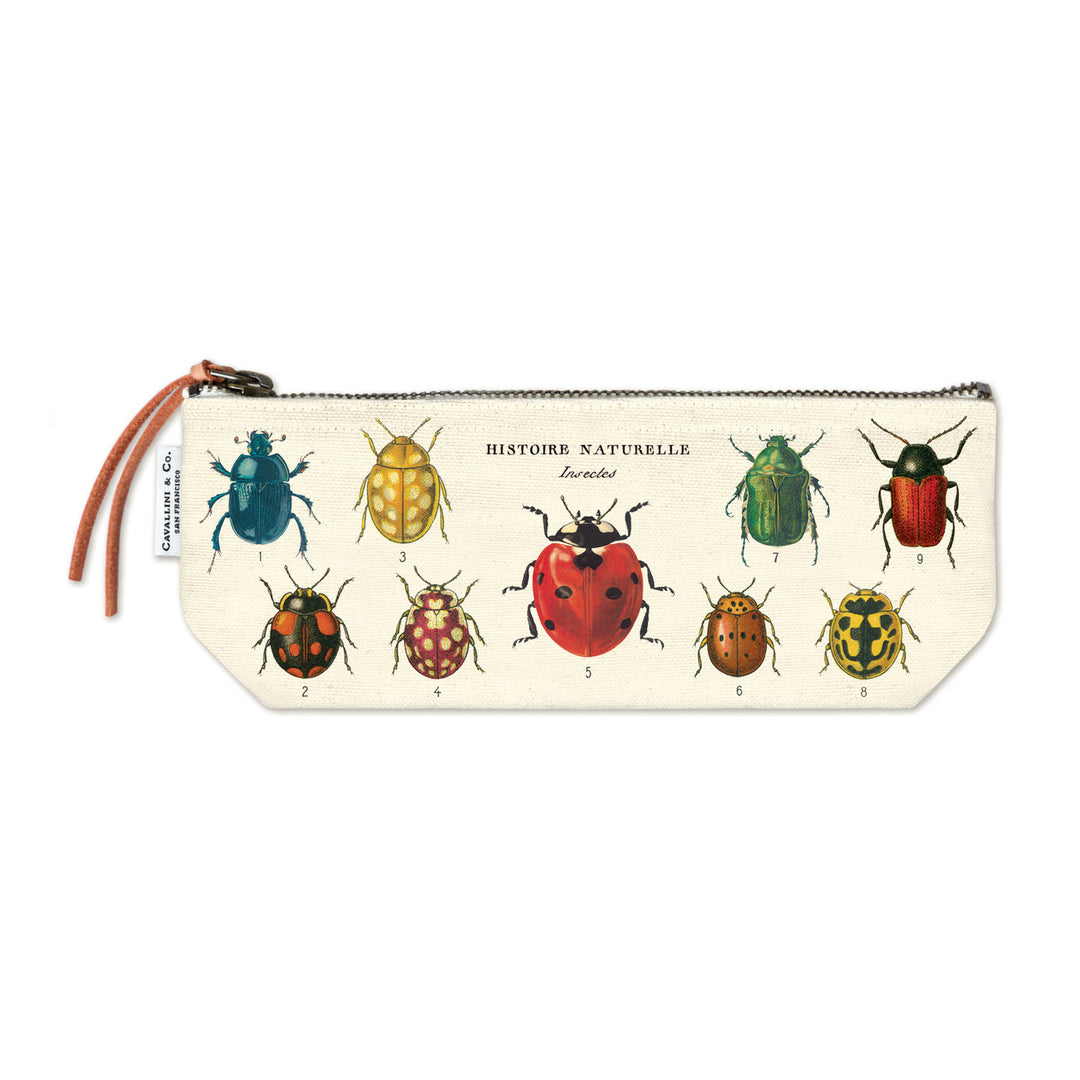 CAVALLINI & CO - Mini Pouch "Insects" - Buchan's Kerrisdale Stationery