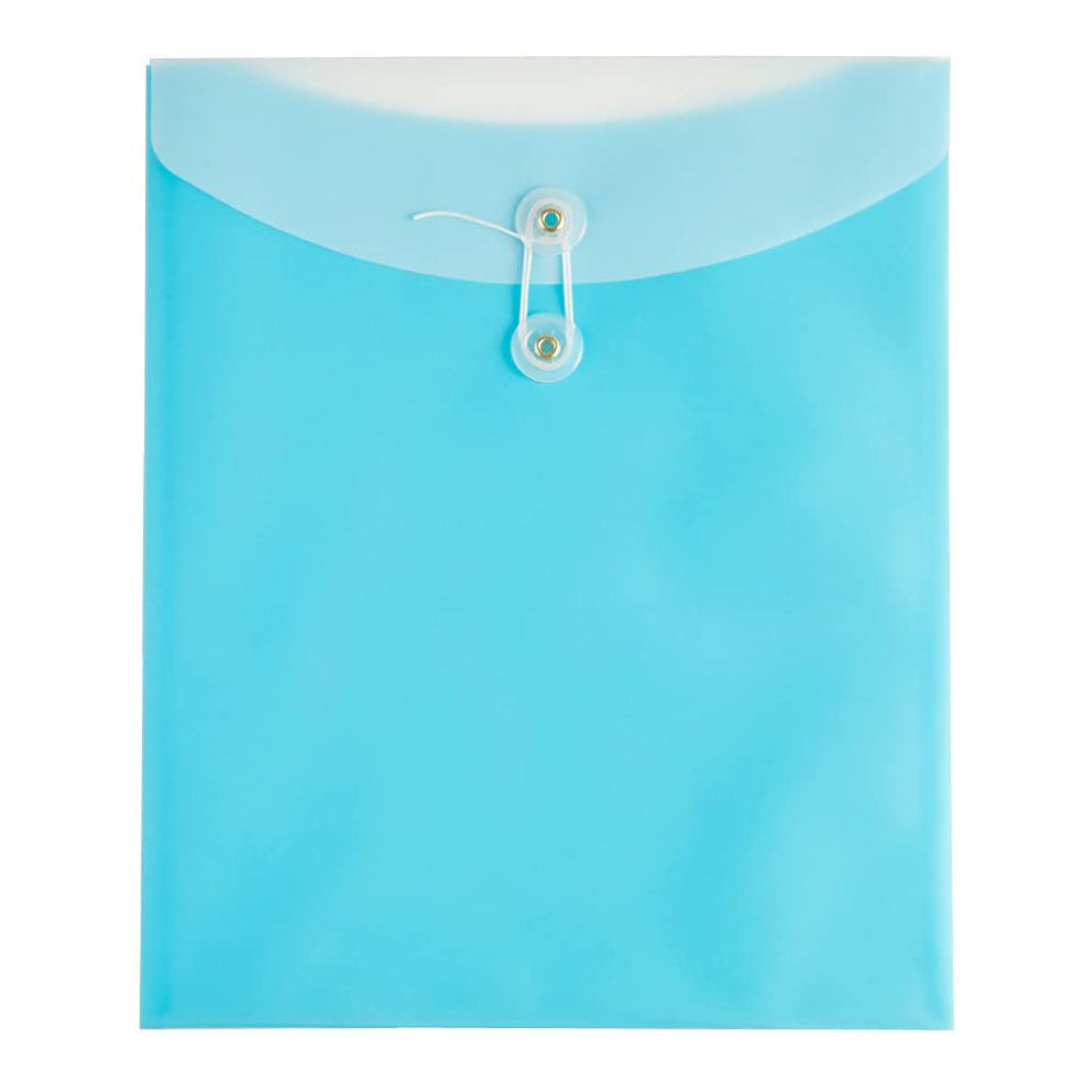 FILEXEC - 2 Tone Poly Envelope Top Loading - Blueberry - Buchan's Kerrisdale Stationery