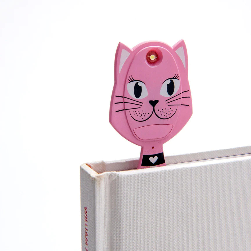 Thinking Gifts - LED Reading Light - Bookmark - Flexi Light Pals - Cat - Buchan's Kerrisdale Stationery