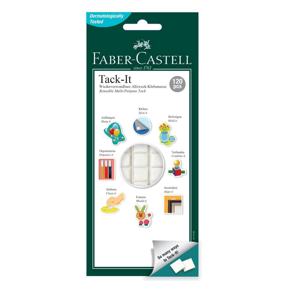 Faber-Castell - Tack-it adhesive White - Buchan's Kerrisdale Stationery