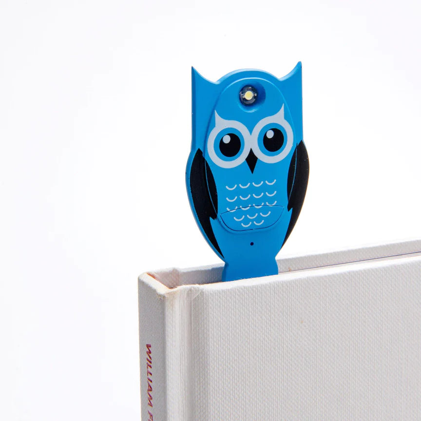 Thinking Gifts - LED Reading Light - Bookmark - Flexi Light Pals - Owl - Buchan's Kerrisdale Stationery