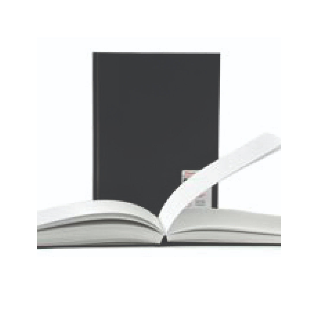HJ - Permanent Hardcover Black Sketchbook - Portrait 11x14 - Buchan's Kerrisdale Stationery