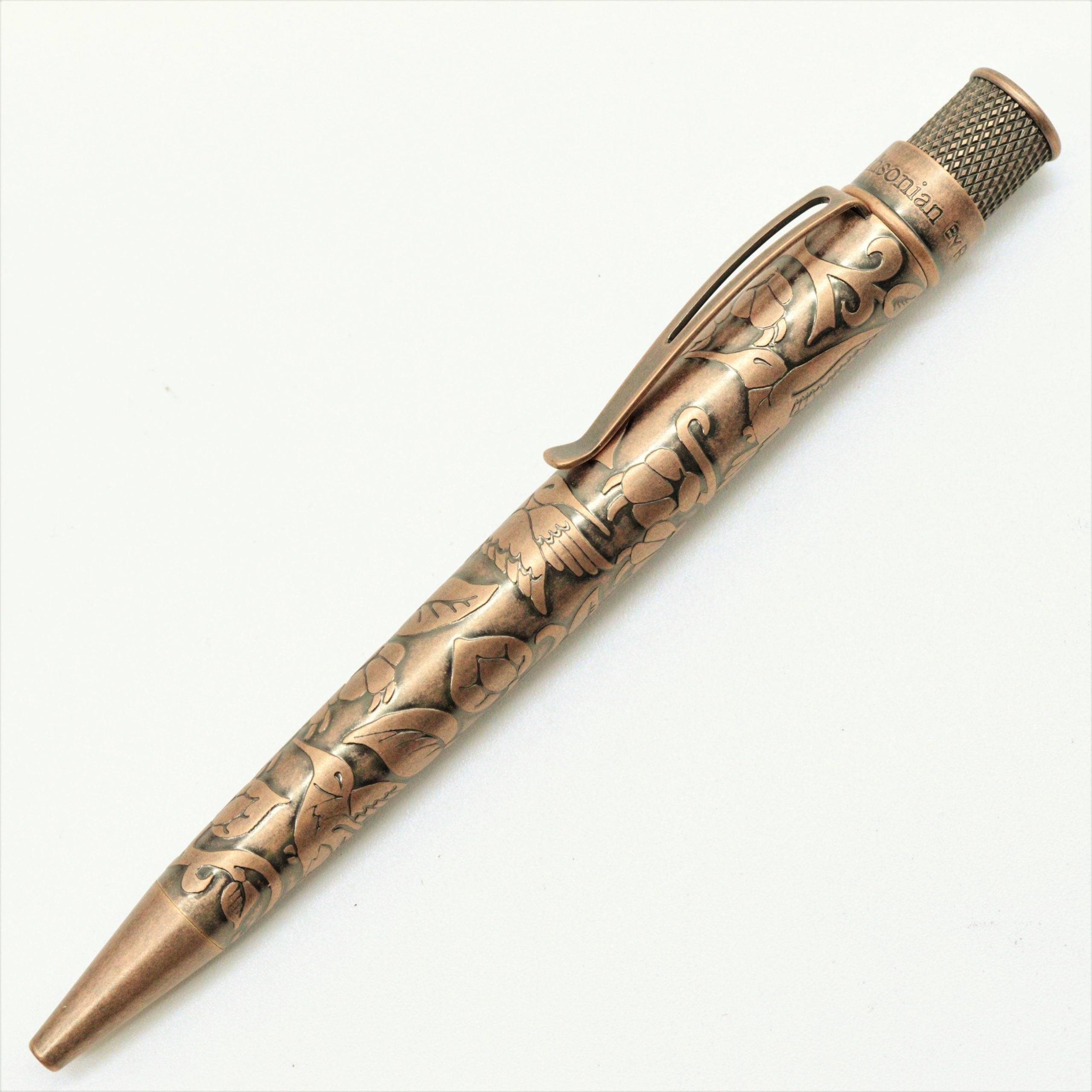 RETRO 1951 - The Smithsonian ROLLERBALL PEN - BRASS 'Woodland Hummingb –  Buchan's Kerrisdale Stationery