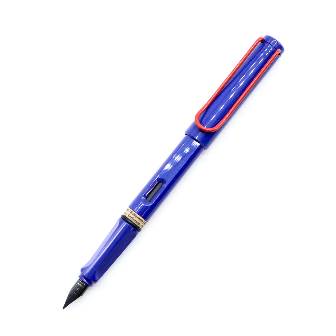 LAMY Safari Blue with Red Clip - Fountain Pen - 2022 Special Edition - Buchan's Kerrisdale Stationery