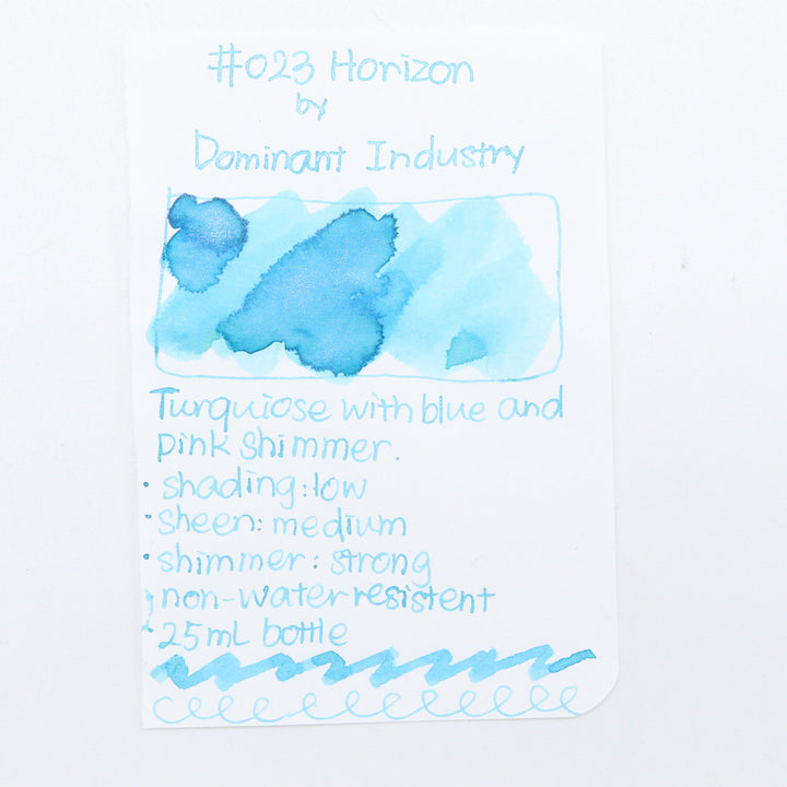 DOMINANT INDUSTRY – PEARL SERIES – Bottled Fountain Pen Ink (25ml) – No.023 HORIZON - Buchan's Kerrisdale Stationery
