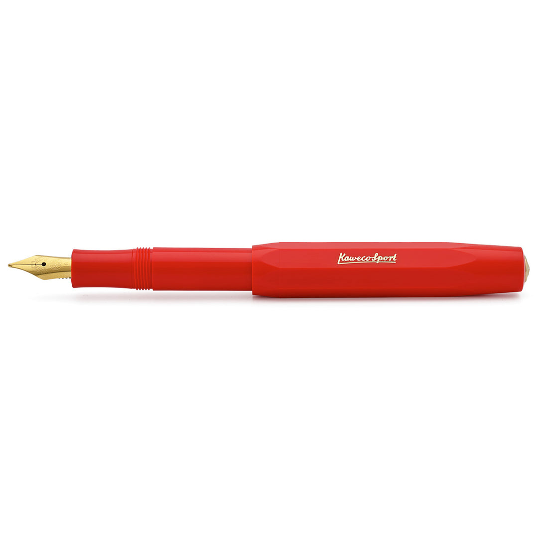Kaweco Skyline Sport Fountain Pen – Red Body - Buchan's Kerrisdale Stationery