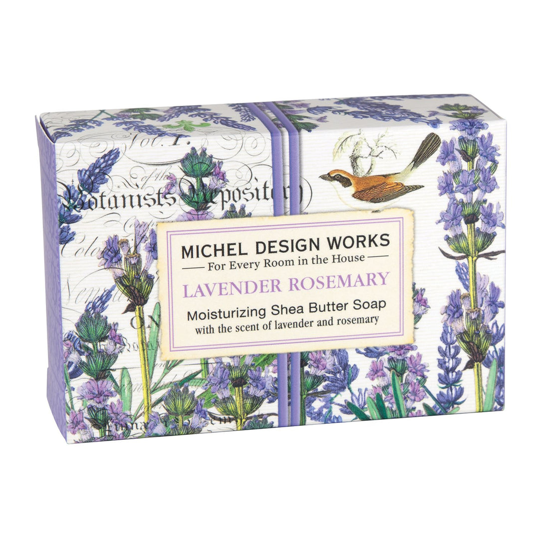 MICHEL DESIGN BOXED SOAP - LAVENDER ROSEMARY - Buchan's Kerrisdale Stationery