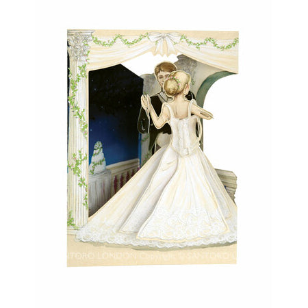 SANTORO SWING CARD - WEDDING DANCE - Buchan's Kerrisdale Stationery