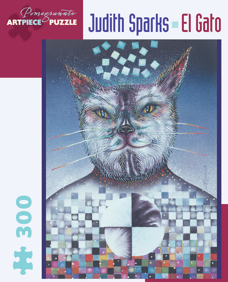 POMEGRANATE - Judith Sparks: El Gato 300-piece Jigsaw Puzzle - Buchan's Kerrisdale Stationery