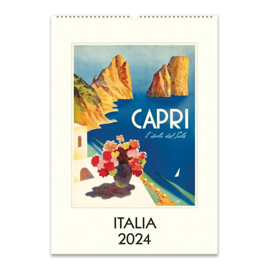 CAVALLINI & CO - 2024 - Vintage Poster Wall Calendar - ITALIA