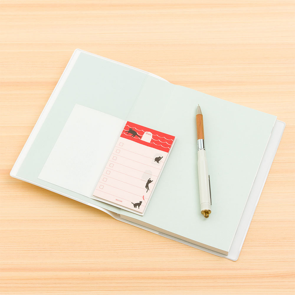 Midori - Sticky Note Memo Pad - To Do List - Cat - Small - Free shipping to US and Canada - Vancouver Buchan's Kerrisdale Gift & Stationery Store