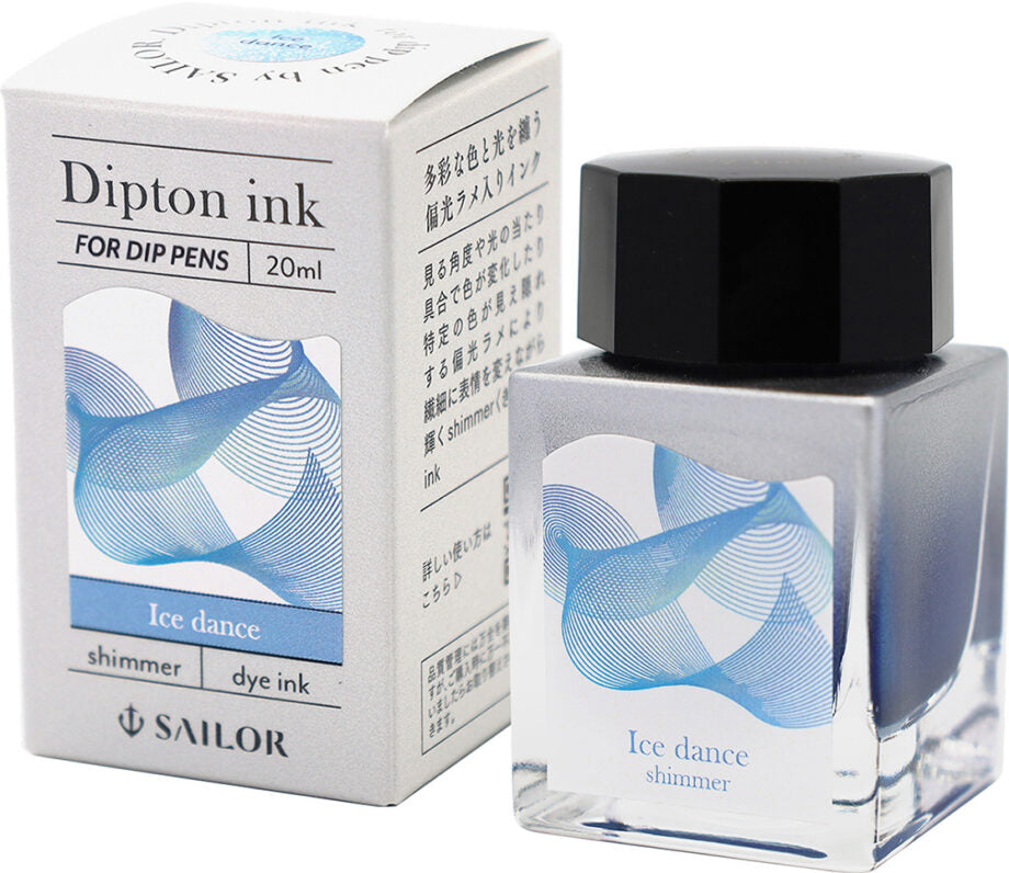 SAILOR PEN - Dipton Shimmer Bottle Ink 20ml - Ice Dance