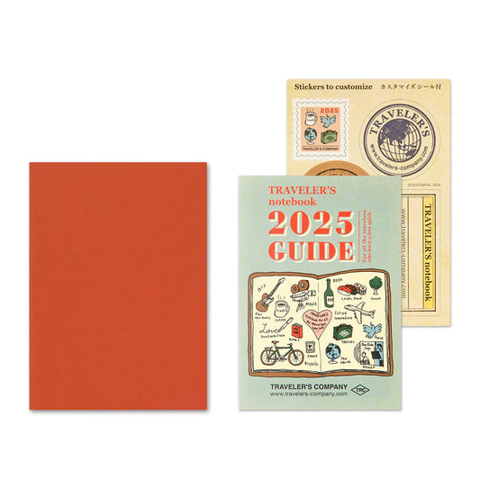 Traveler's Notebook - 2025 Monthly Diary - Passport Size