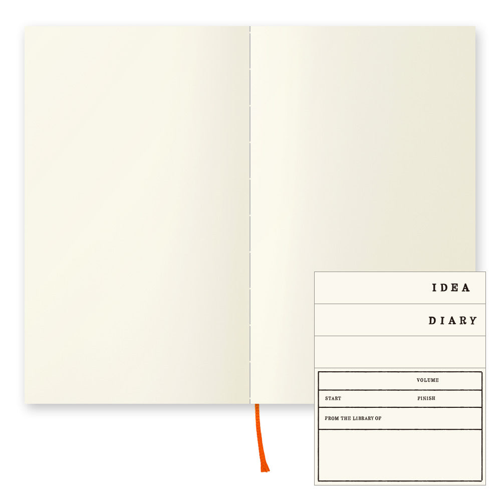 MIDORI - MD Notebook [B6 Slim] - Blank (New Cover Version 2023)