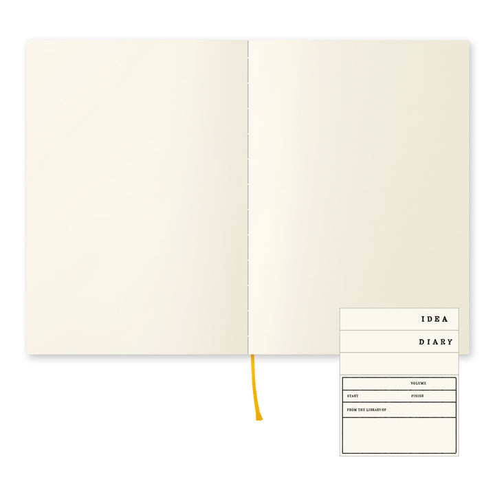 MIDORI - MD Notebook [A5] - Blank English Caption (New Cover Version 2023) - Buy Midori MD Notebook in Canada and USA 