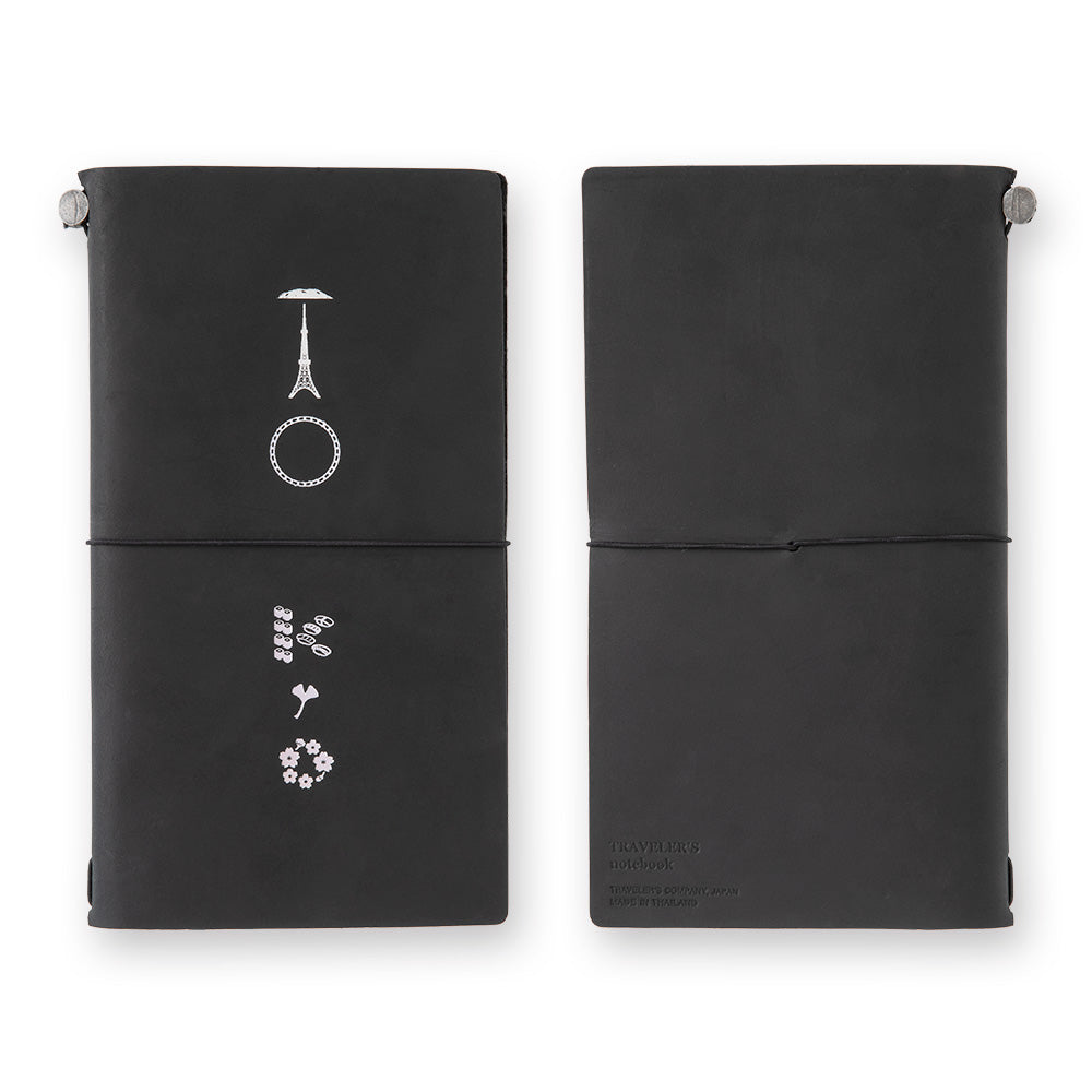 Traveler's Notebook 2024 TOKYO EDITION - Black Leather Starter Kit Refill - Free Shipping to US and Canada - Buchan's Kerrisdale Stationery