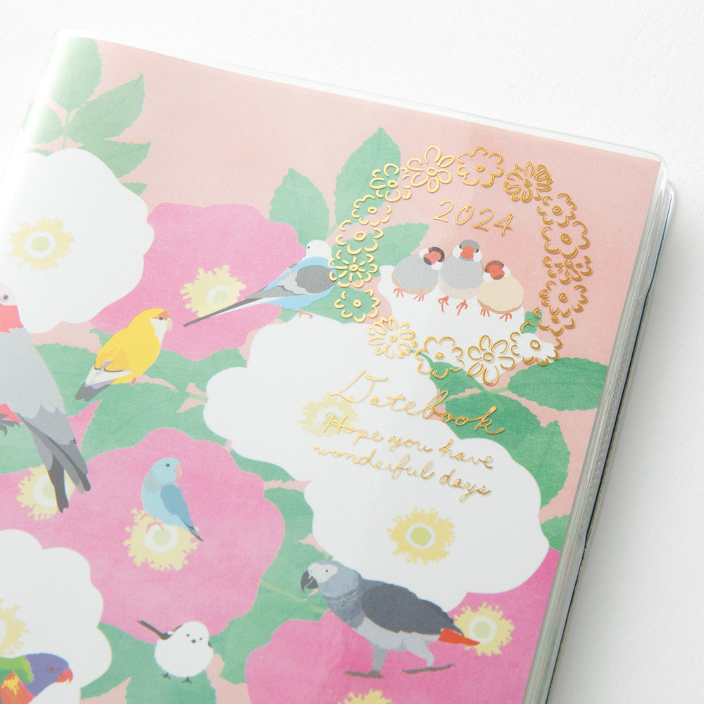 MIDORI - MD Notebook - 2024 Pocket Diary <Mini> - Bird