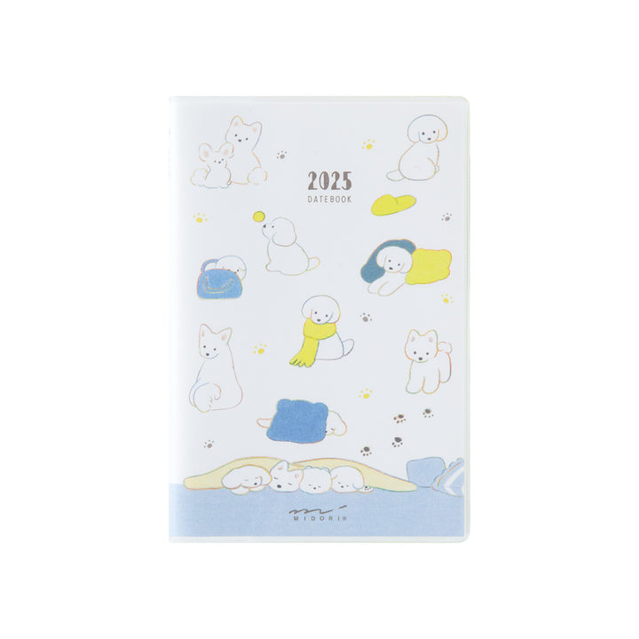 MIDORI - MD Notebook - 2025 Pocket Diary <Mini> - Dog