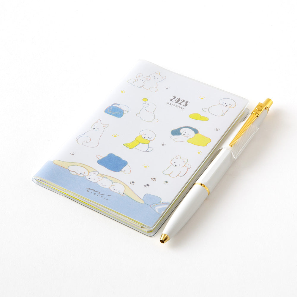 MIDORI - MD Notebook - 2025 Pocket Diary <Mini> - Dog