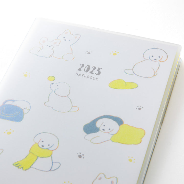 MIDORI - MD Notebook - 2025 Pocket Diary <Slim> - Dog