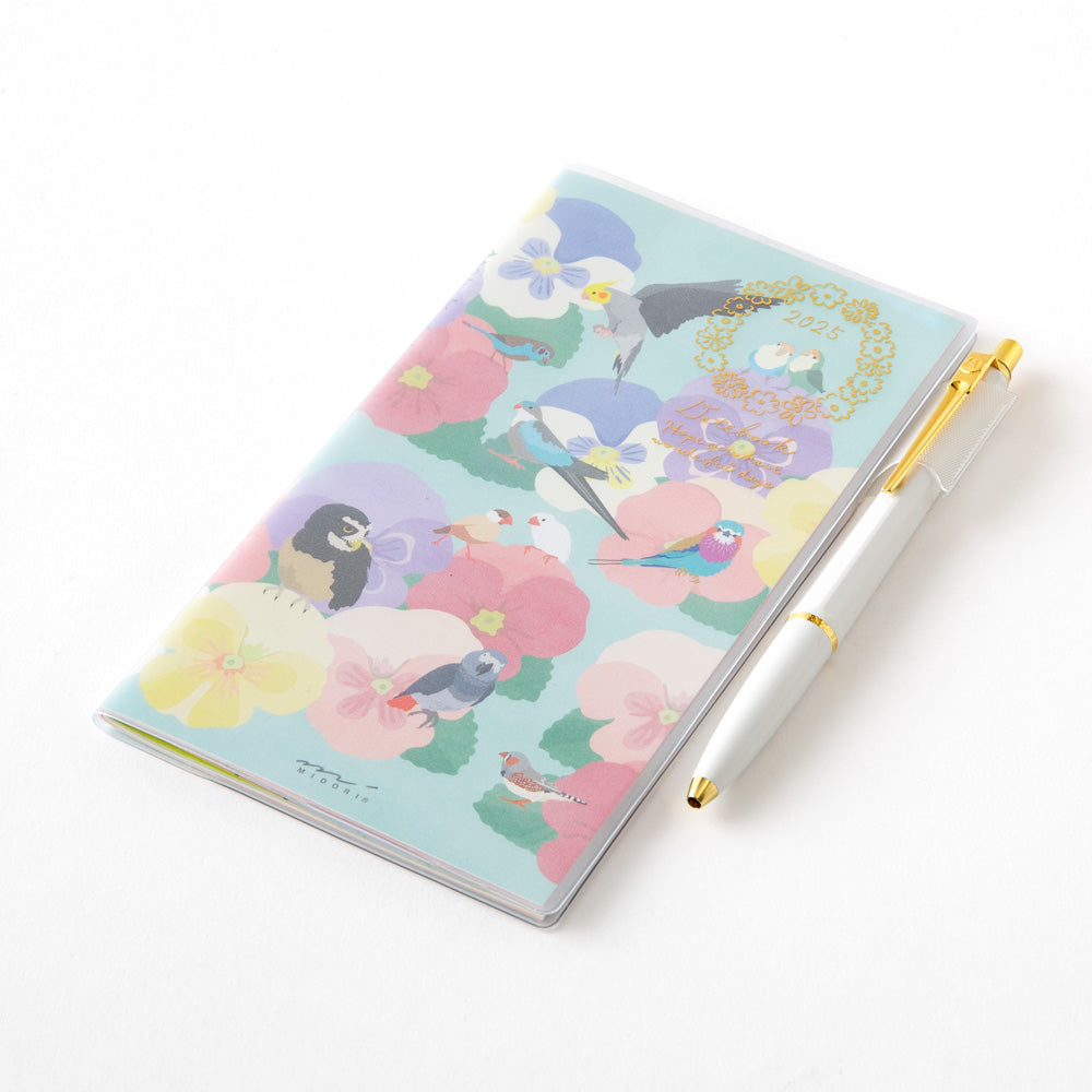 MIDORI - MD Notebook - 2025 Pocket Diary <Mini> - Bird