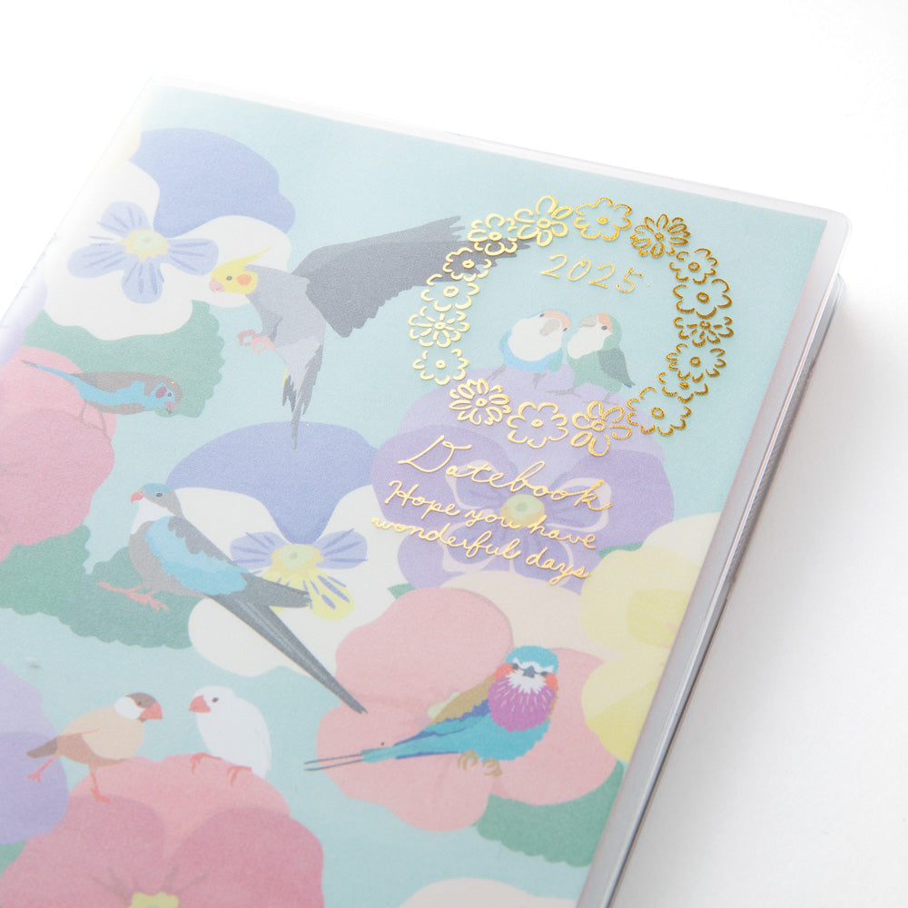 MIDORI - MD Notebook - 2025 Pocket Diary <Mini> - Bird