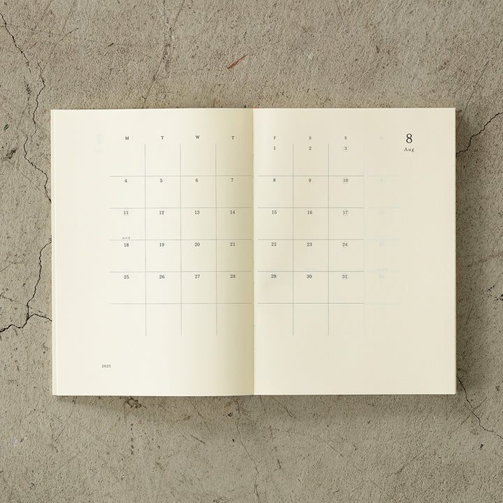 MIDORI - MD Notebook Diary 2025 - A5