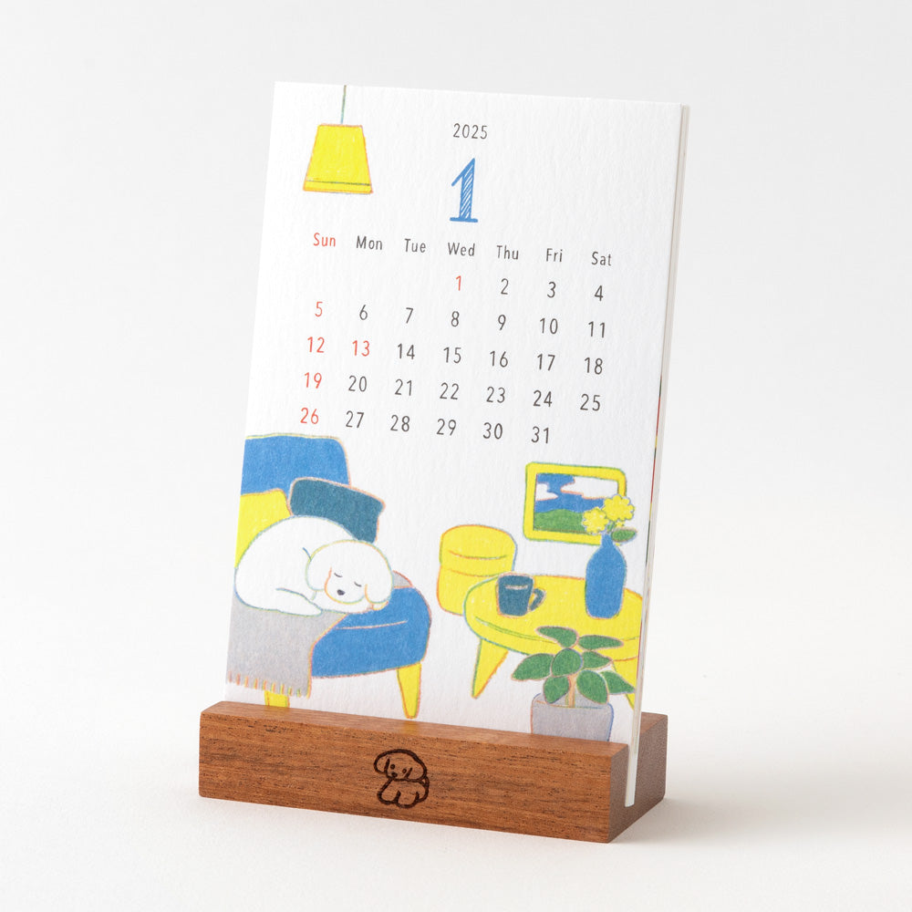 Midori - Stand Calendar 2025 - Dog