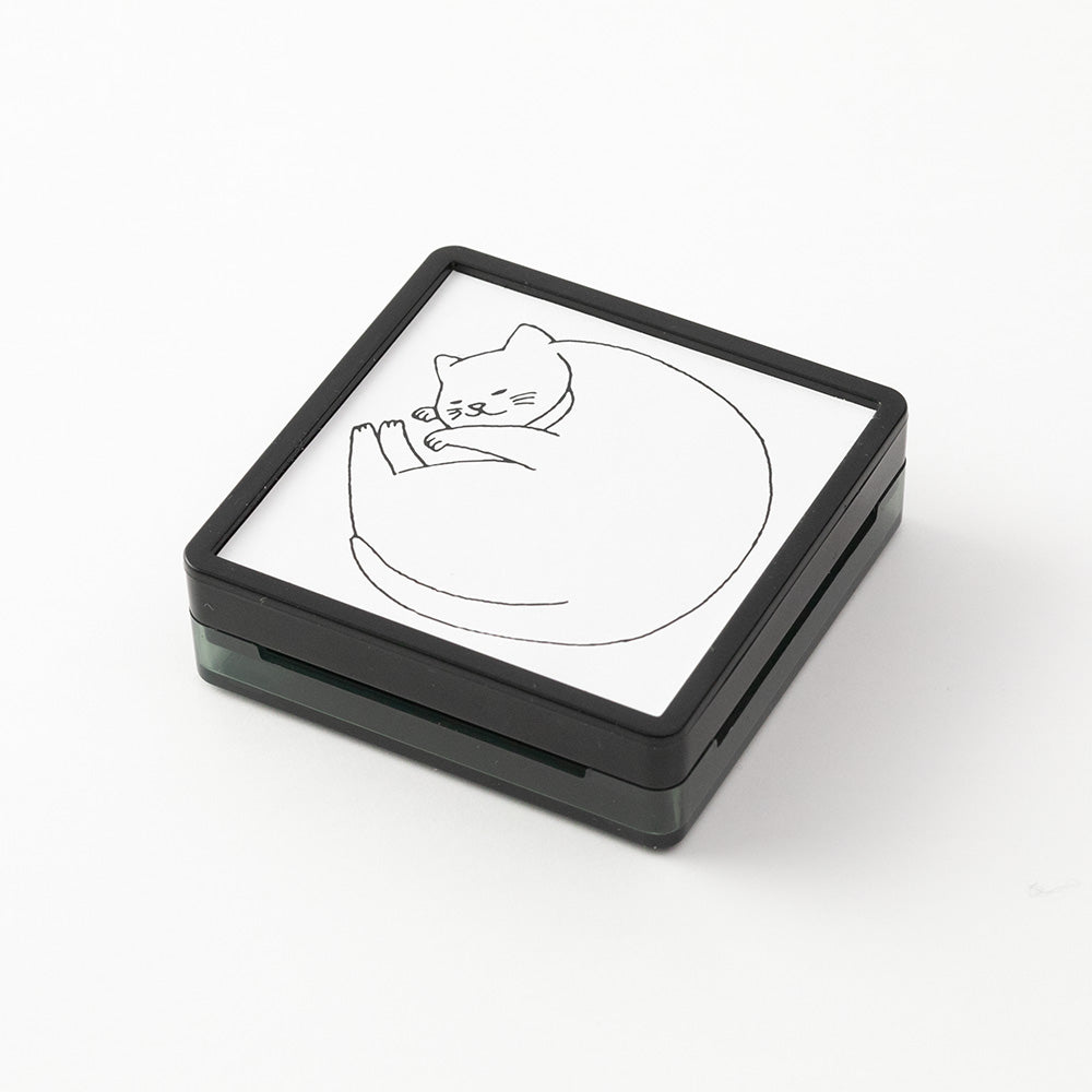 MIDORI - Paintable Stamp Pre-inked – Cat
