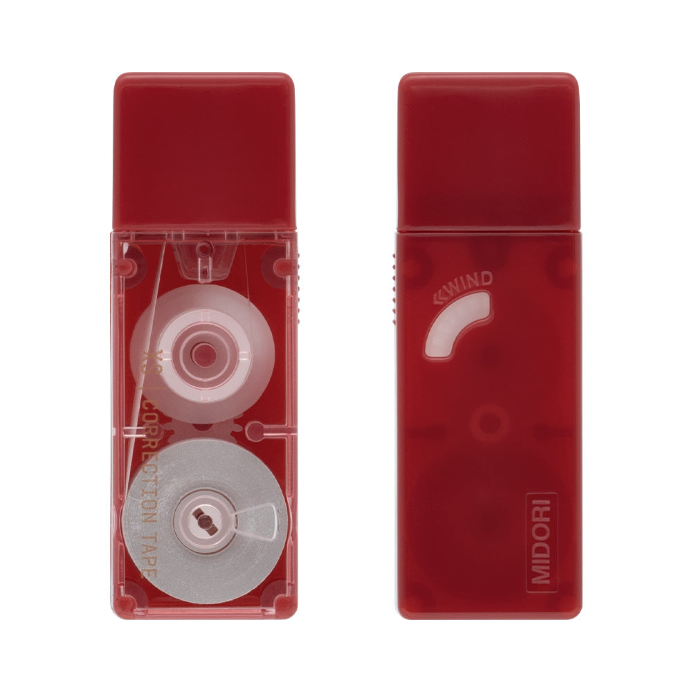 MIDORI - XS Correction Tape - Red/Blue/Black/White - Free Shiping to US and Canada