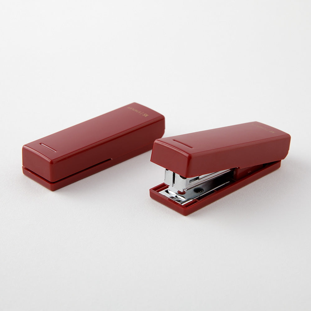 MIDORI - XS Compact Stapler - Red/Blue/Black/White - Free shipping to US and Canada - Buchan's Kerrisdale Stationery