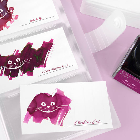 Wearingeul - Ink Swatch Card - Smile Cat