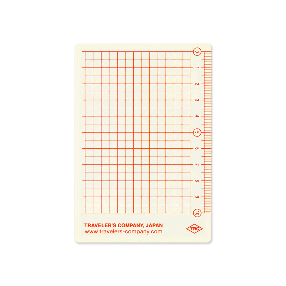 Traveler's Notebook – 2025 Plastic Sheet (Passport Size)