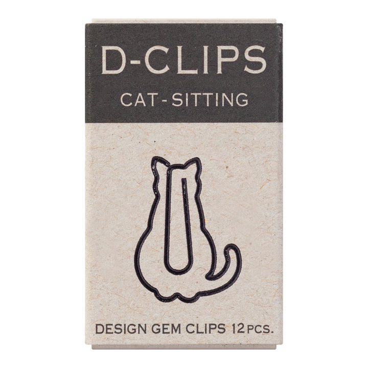 Midori - D Clips Mini Box - Sitting Cat A