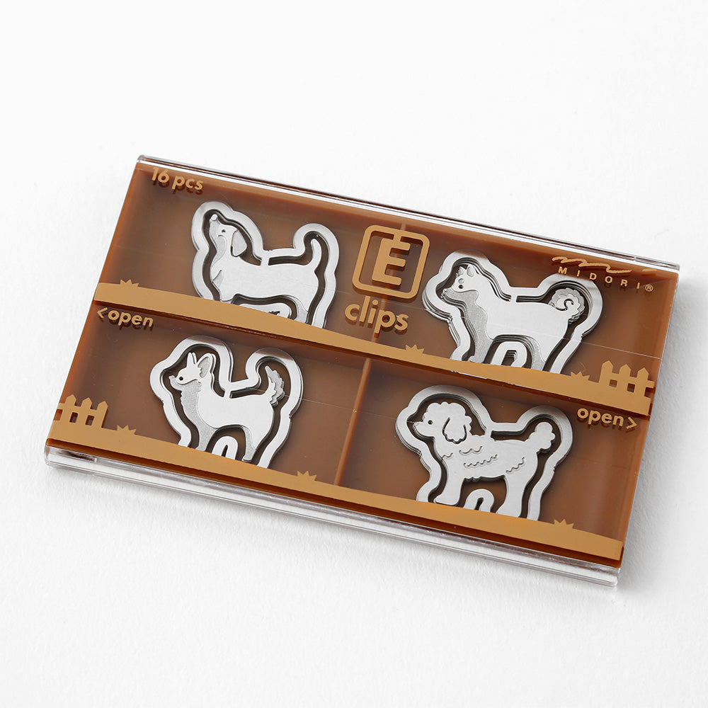 MIDORI - Etching Clips "Dog" - Buchan's Kerrisdale Stationery