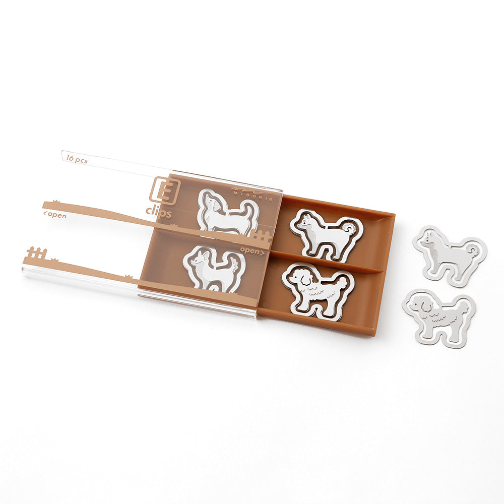 MIDORI - Etching Clips "Dog" - Buchan's Kerrisdale Stationery