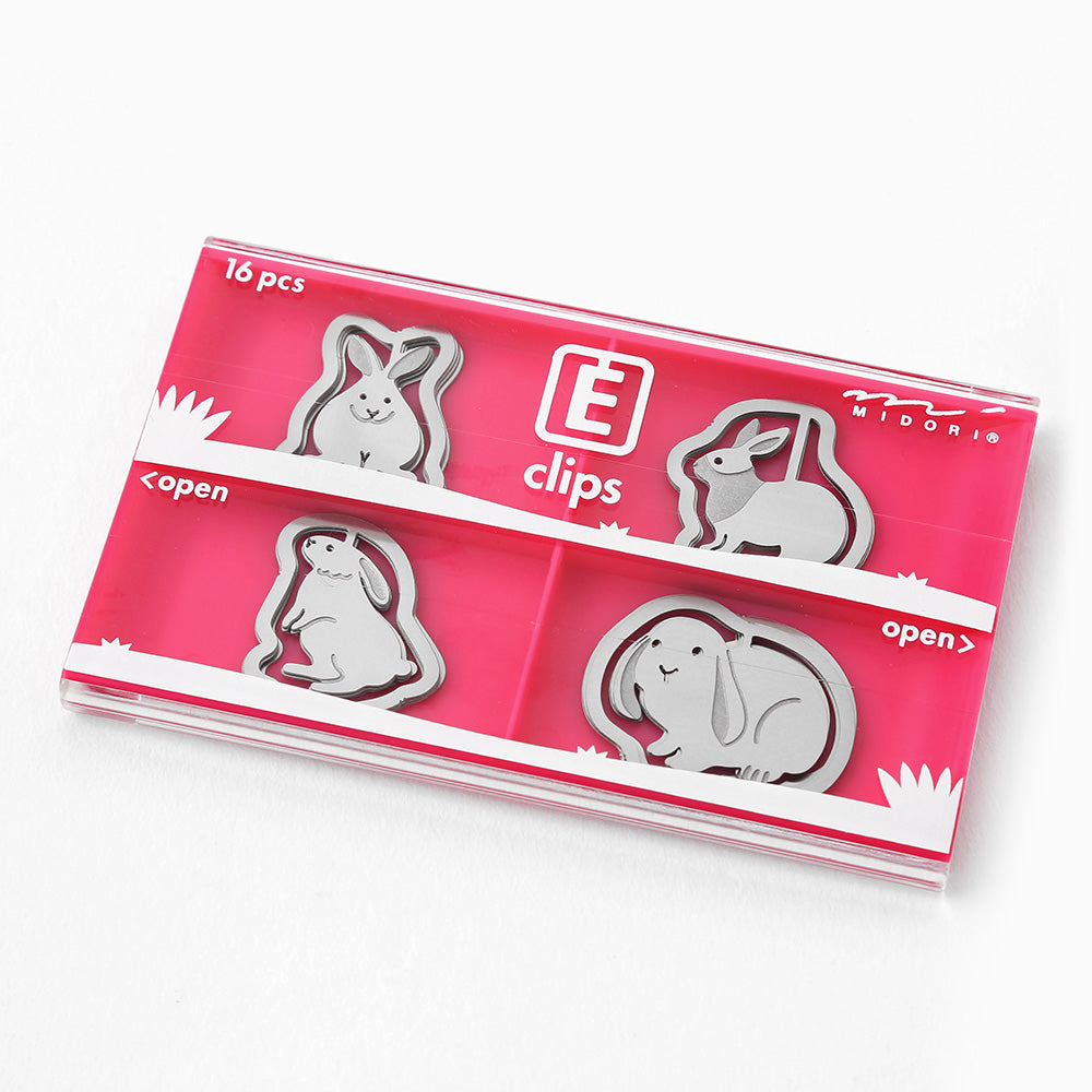 Midori - Etching Clips - Rabbit Shape Paper Clip