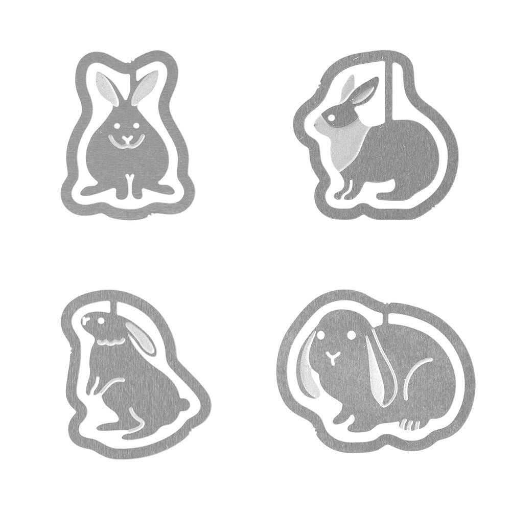 Midori - Etching Clips - Rabbit Shape Paper Clip