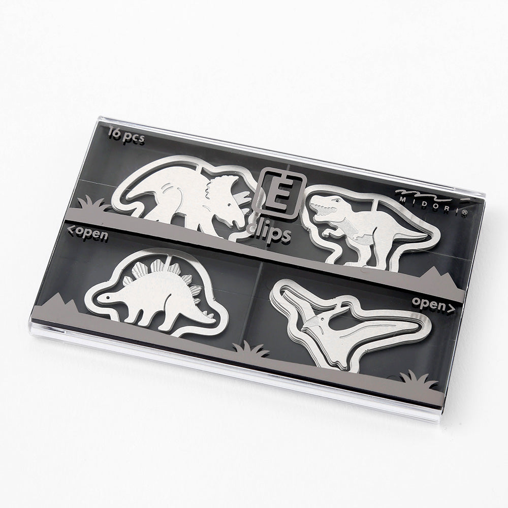 Midori - Etching Clips - Dinosaur Shape Paper Clip