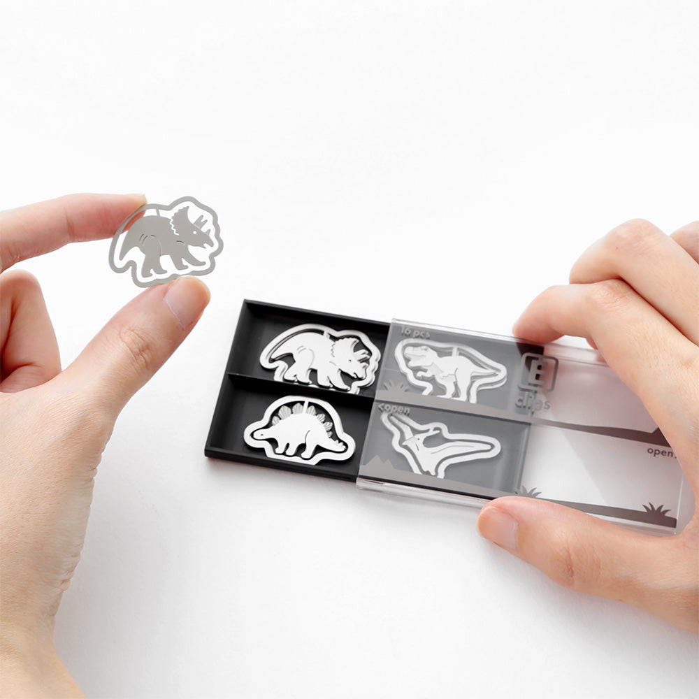 Midori - Etching Clips - Dinosaur Shape Paper Clip